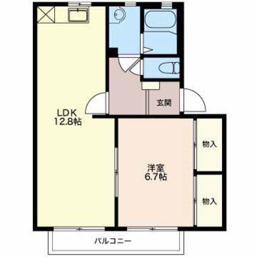 間取図 ディアスいこい