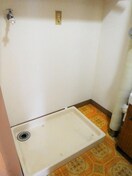 洗濯機置き場 コーポヤマハネ