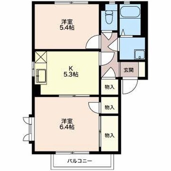 間取図 ディアスＡ棟