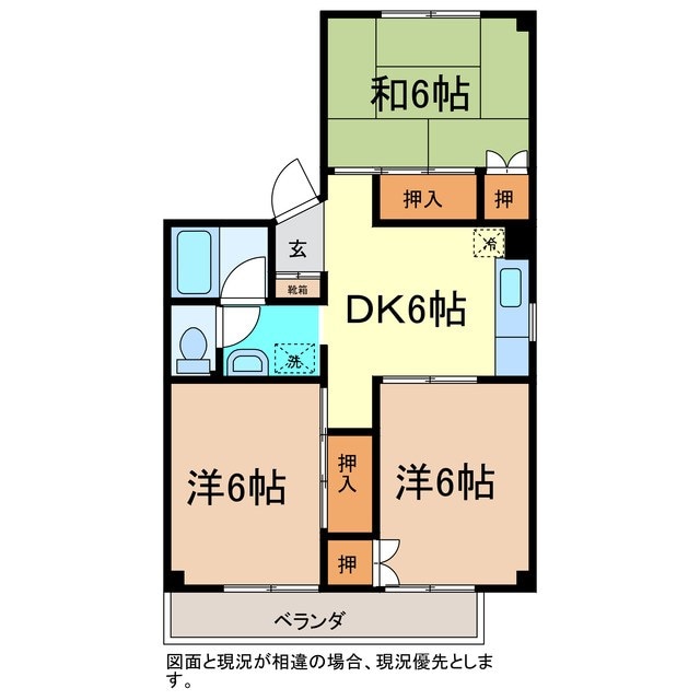 間取り図 ラフォーレ須坂