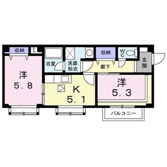 間取図 サンライズ飯山
