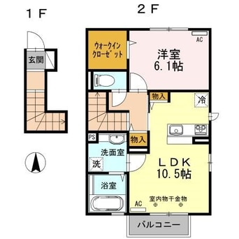 間取図 ウィット新町　Ａ棟