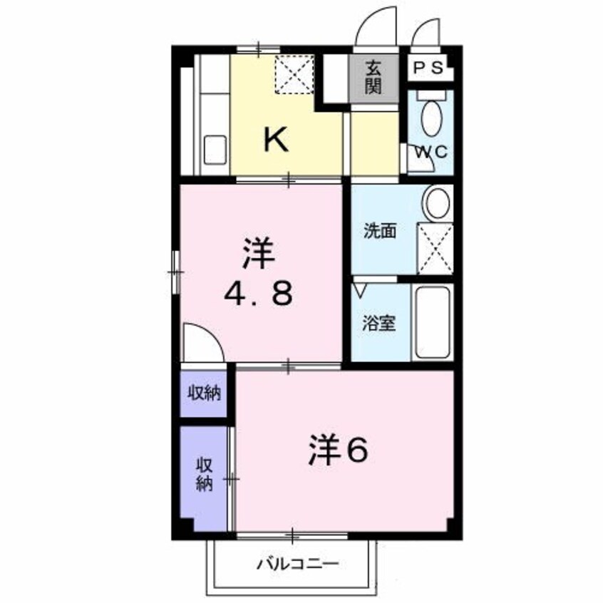 間取図 レモングラス