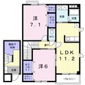 フォレスターＡの間取図