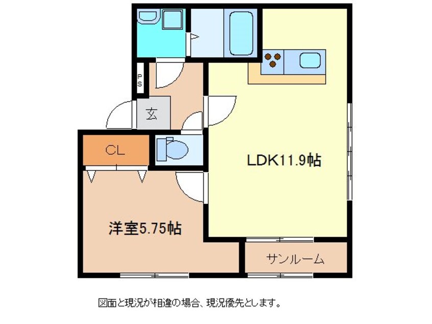 間取図 アクアヒルズ