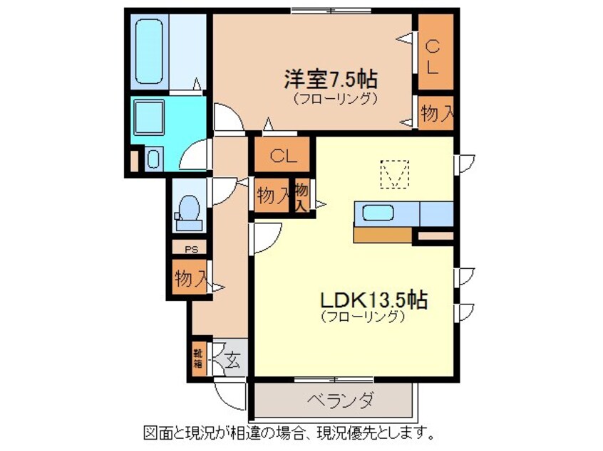 間取図 フォレストガーデンC棟