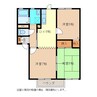向日葵コーポＡ棟 3DKの間取り