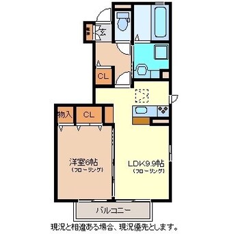 間取図 カーサアルマB