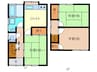 田中戸建 3Kの間取り