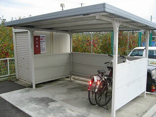 駐輪場 シンシア
