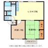 シティーハイム観音堂 2LDKの間取り