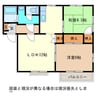 フレグランス高橋Ａ棟 2LDKの間取り