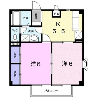 間取図 サンライズ豊野