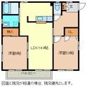 ディアスみよしB棟の間取図