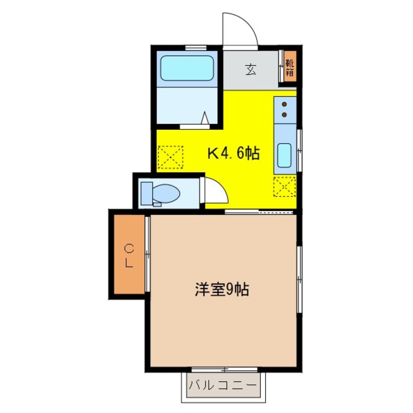 間取図 グランドシティ末広