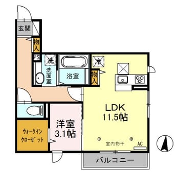 間取図 エイト　クラウド