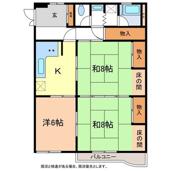 間取図 高梨コーポラス