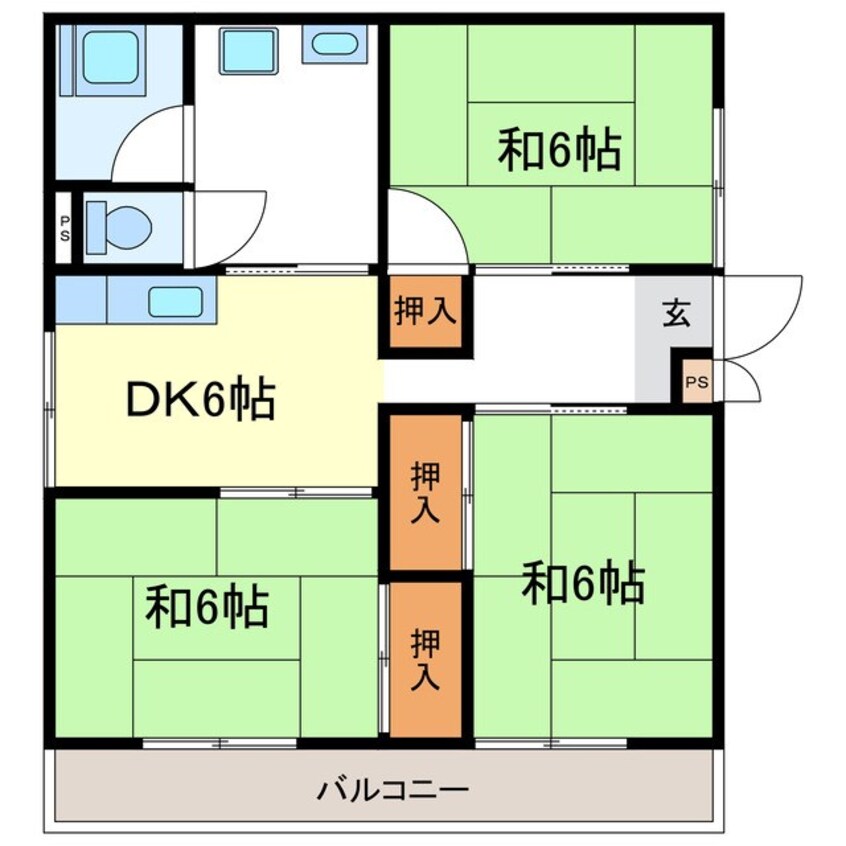 間取図 ツインエースビル