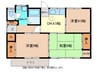 中島平屋8-29 3Kの間取り