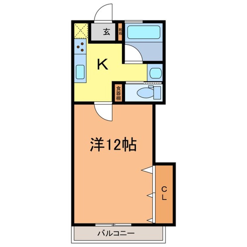 間取図 グランドシティ南横町