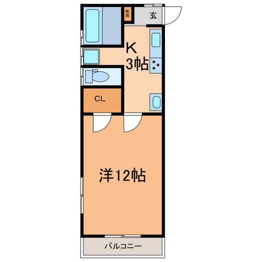 間取図 グランドシティ南横町
