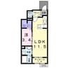 サンパティークReo 1LDKの間取り