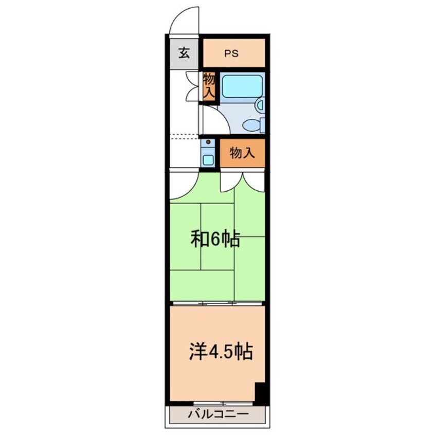 間取図 ダイアパレス志賀高原