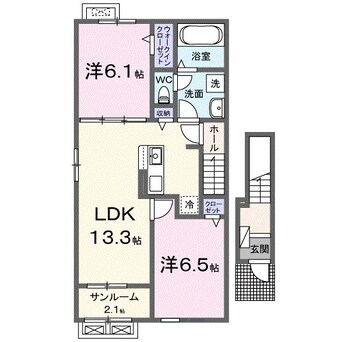 間取図 Casa　forestale