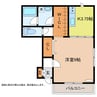 仮）ジュネス 1Kの間取り