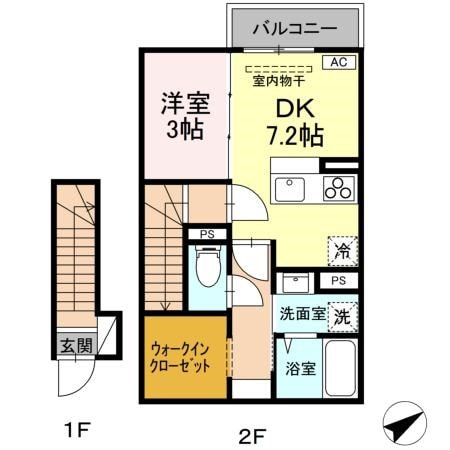 間取り図 シャルール西
