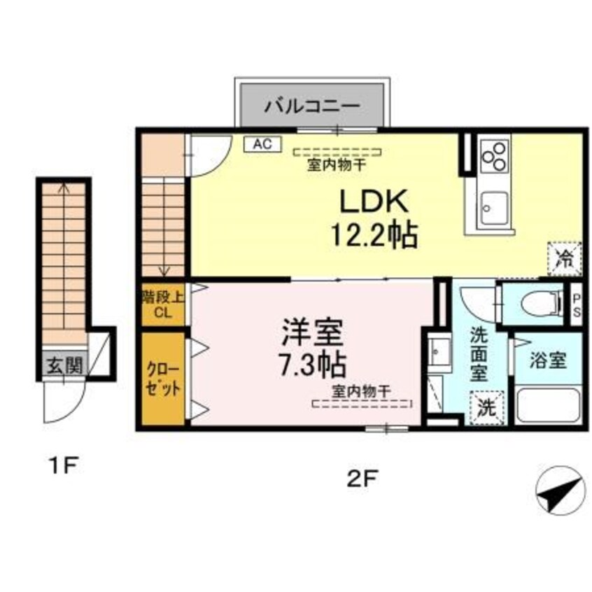 間取図 シャルール西