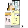 メゾン春陽 1LDKの間取り