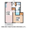 サンシャインヤマト 1LDKの間取り