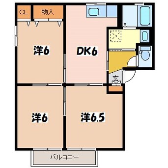 間取図 大糸線/信濃大町駅 徒歩18分 1階 築20年