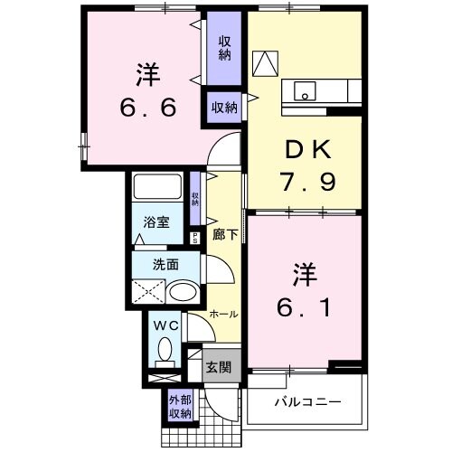 間取り図 エクセレントリヴI