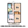 ハイツオエステグランハ 2DKの間取り