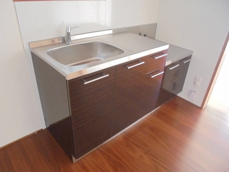 新品キッチン 穂高ハイツ