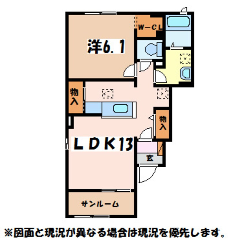 間取図 スプラウト･アザレア