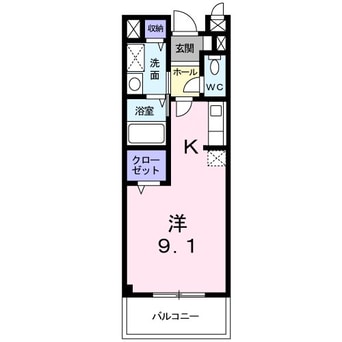 間取図 大糸線/豊科駅 徒歩13分 2階 築23年