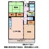 篠ノ井線/田沢駅 徒歩29分 4階 築23年 2LDKの間取り