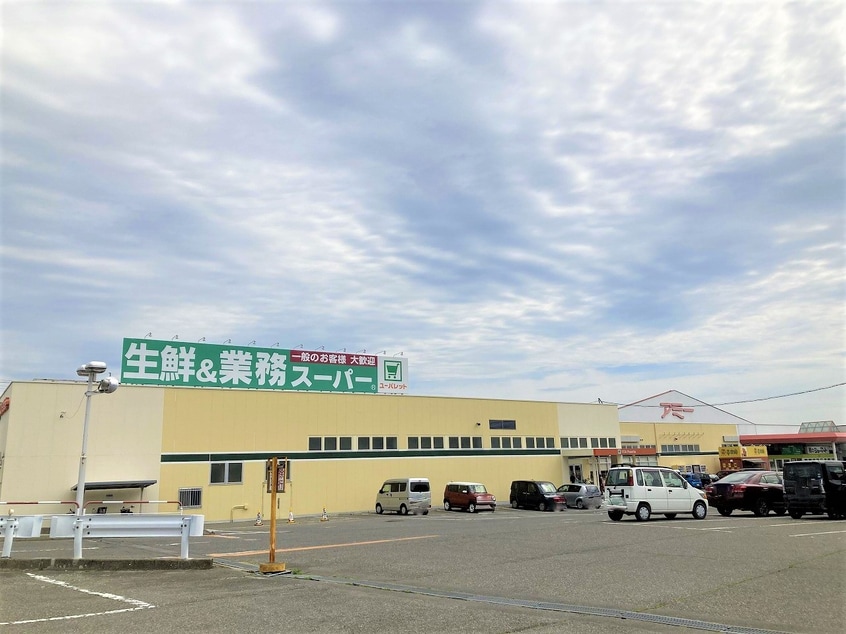 生鮮＆業務ｽｰﾊﾟｰﾕｰ･ﾊﾟﾚｯﾄ穂高店(スーパー)まで571m ＢＯＮＮＥ・ＨＯＰＥ・ＭＯＯＮ Ｂ棟