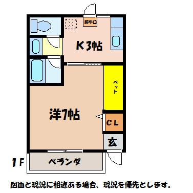 間取り図 コーポポテンシャル