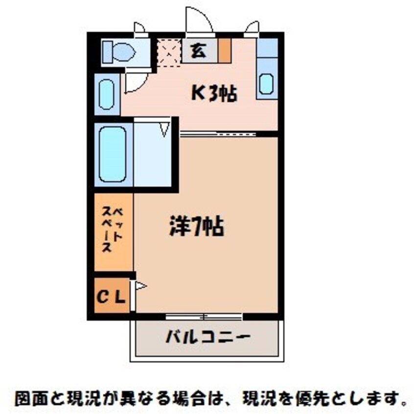 間取図 コーポポテンシャル