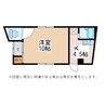 サンビューＡ 1Kの間取り