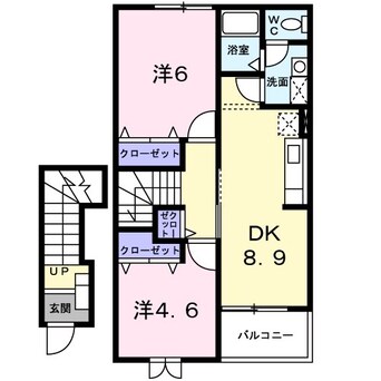 間取図 グリシーヌC