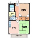 ファインビュー常念の間取図