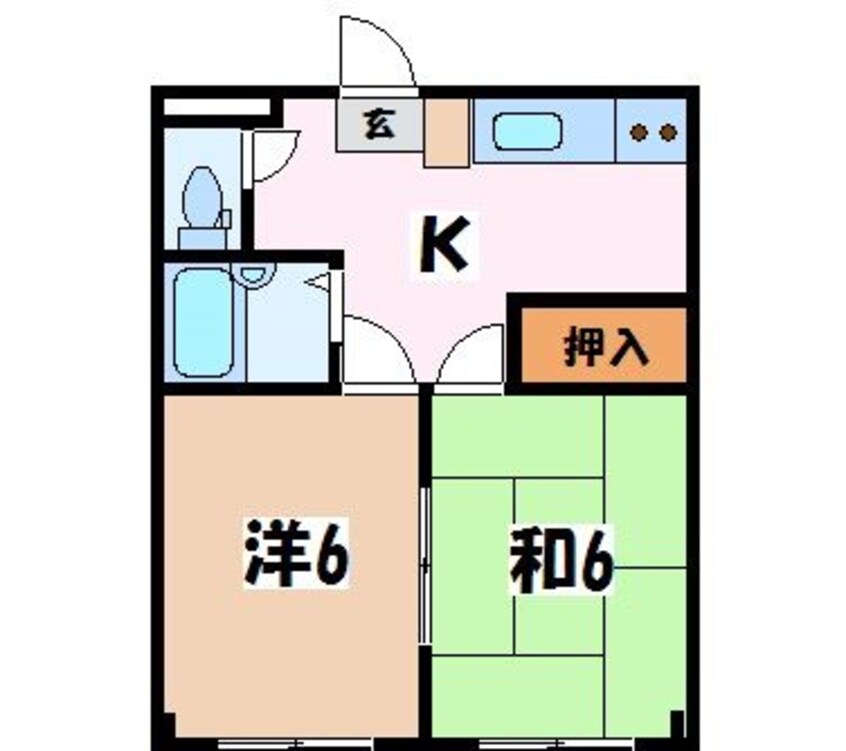 間取図 Maison　des　MISATO-S