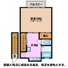 グリーンパレスＭＫ 1Kの間取り