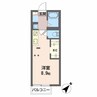 フレグランスヴィラＢ棟 1Kの間取り