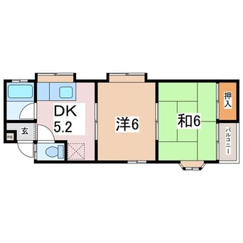 間取図 クレアトゥール・ピノ